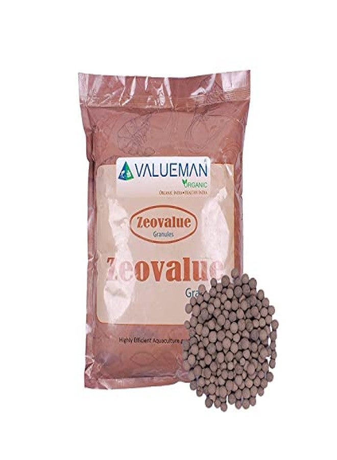 VALUEMAN فاليومان زيو فاليو - زيوليت عالي الكفاءة من الدرجة المستخدمة في تربية الأحياء المائية (حبيبات) - لون رمادي، 1 كجم - Image 4